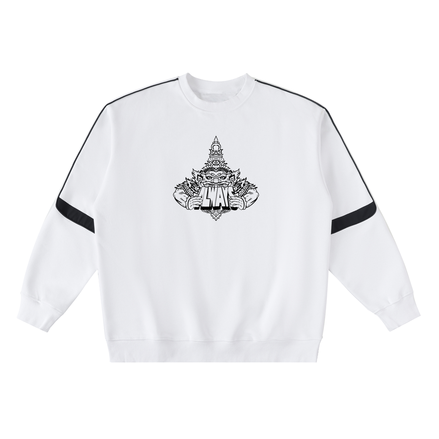 ABT Oversized Crewneck Taped Sweatshirt