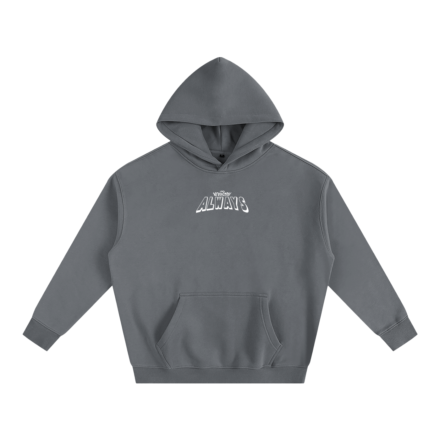 Twin Tigers Oversize Fleeced Hoodie