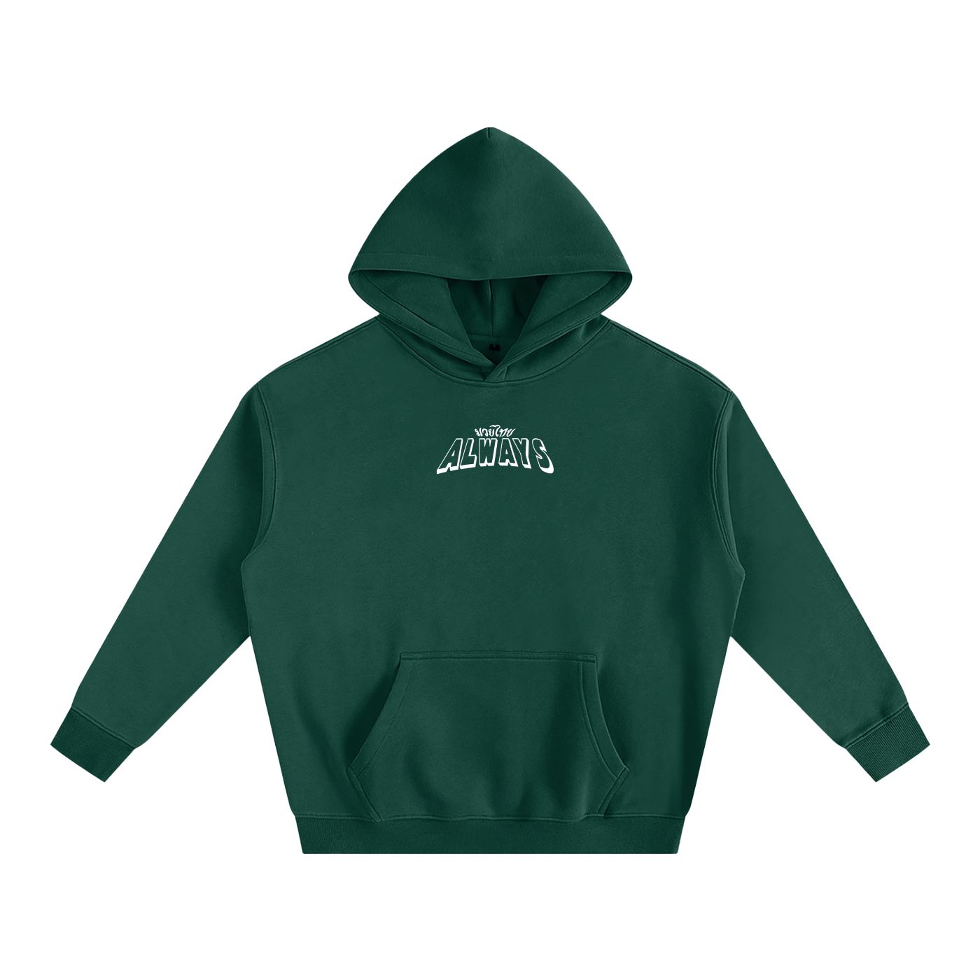 Twin Tigers Oversize Fleeced Hoodie
