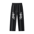 Twin Tigers Womens Essential Drawstring Straight-Leg Sweatpants