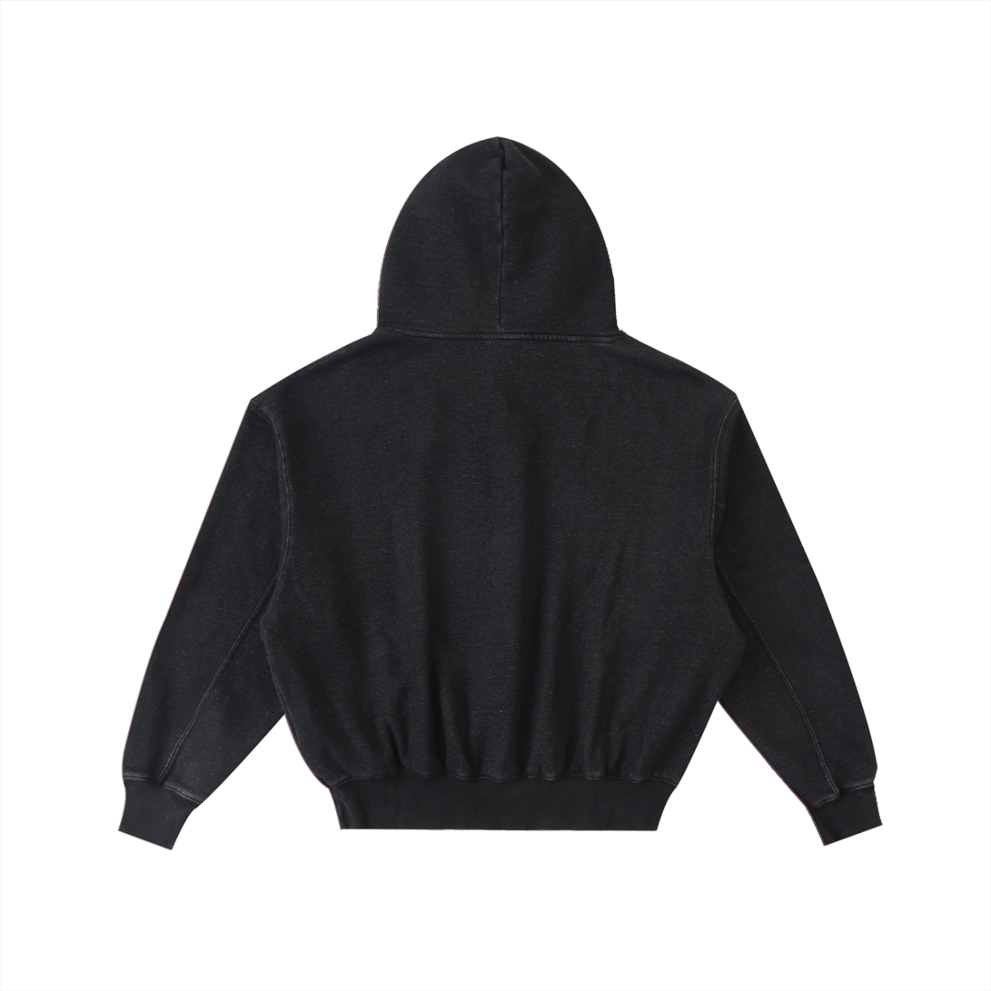 ABT Frayed Enzyme Washed Fleece Hoodie