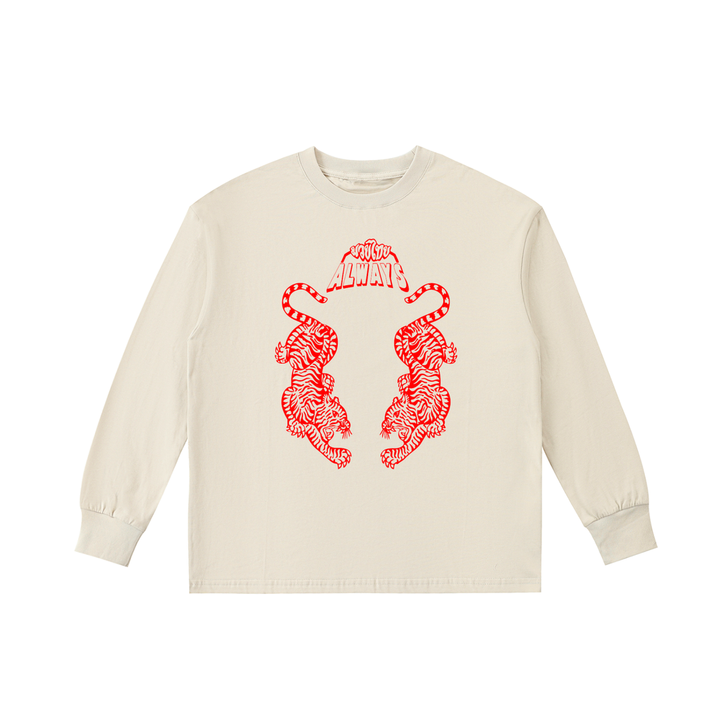 Kids' Quick-Dry Cotton Long-Sleeve Tee