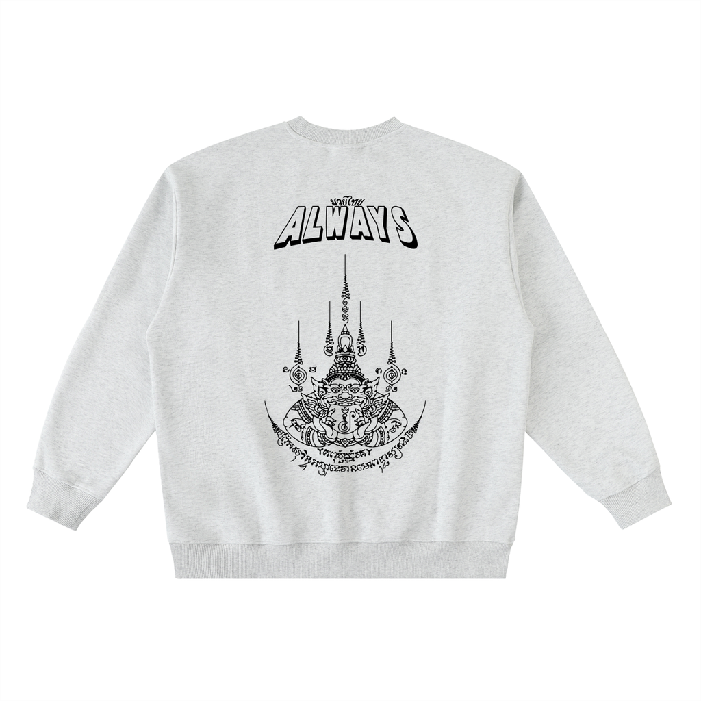 ABT Oversized Crewneck Taped Sweatshirt