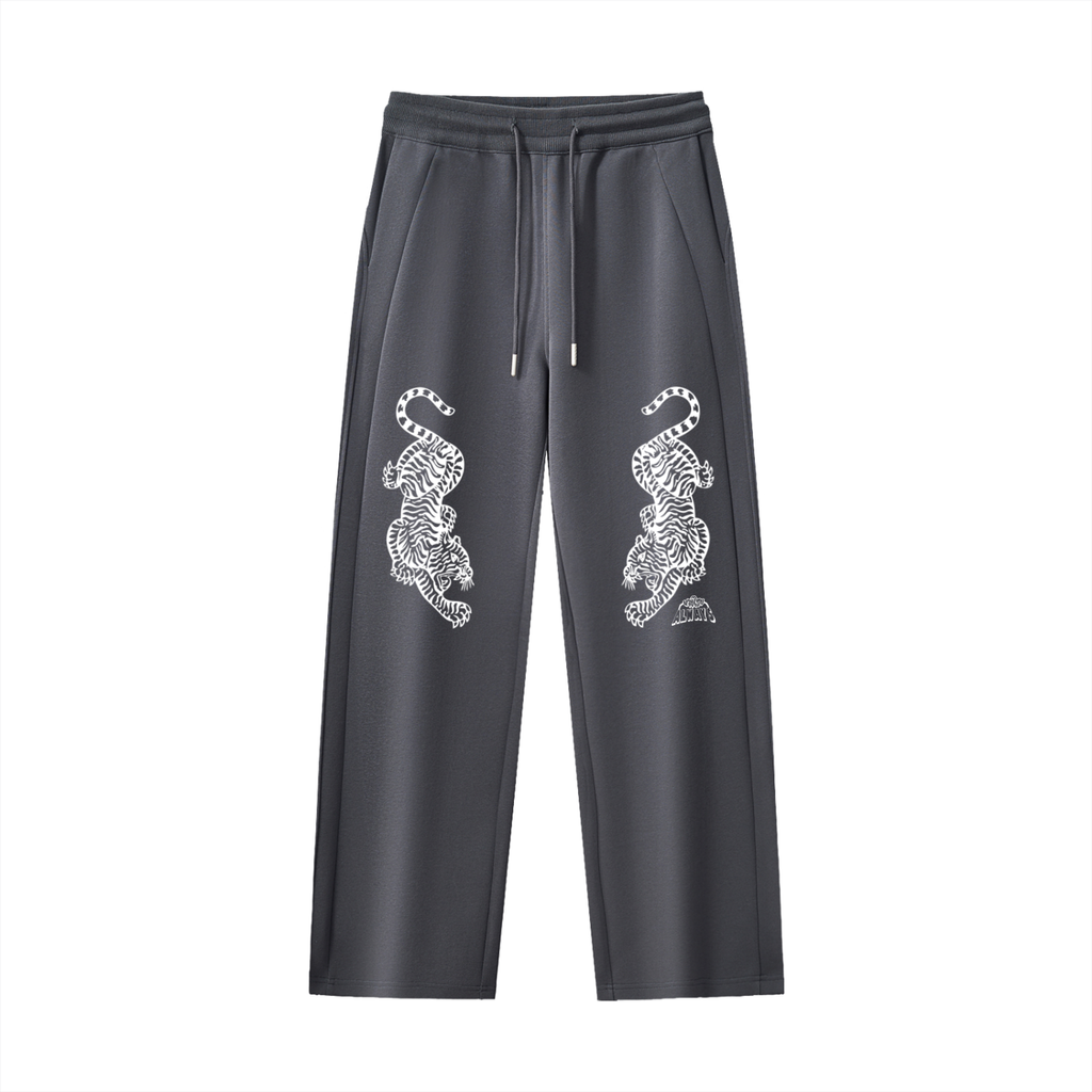 Twin Tigers Womens Essential Drawstring Straight-Leg Sweatpants