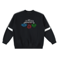 Power Puff Oversized Crewneck Taped Sweatshirt