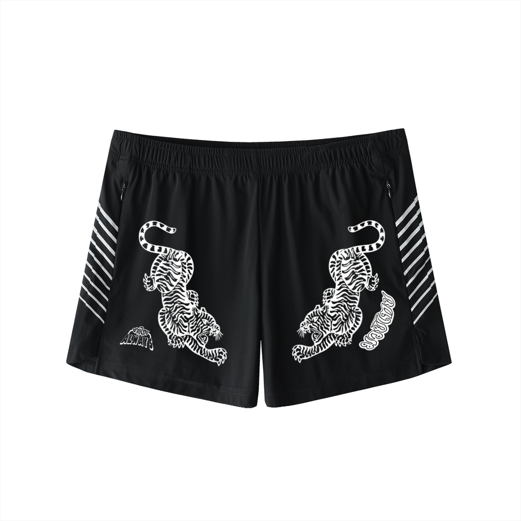 Twin Tigers Men's Side-Stripe Performance Shorts