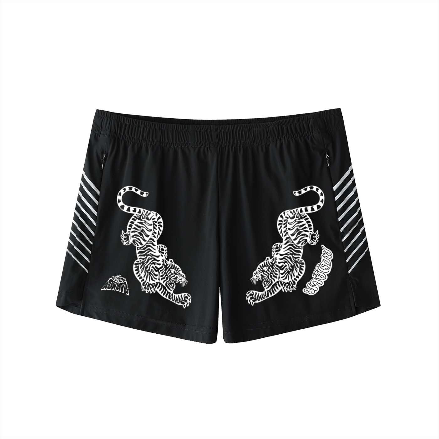 Twin Tigers Men's Side-Stripe Performance Shorts