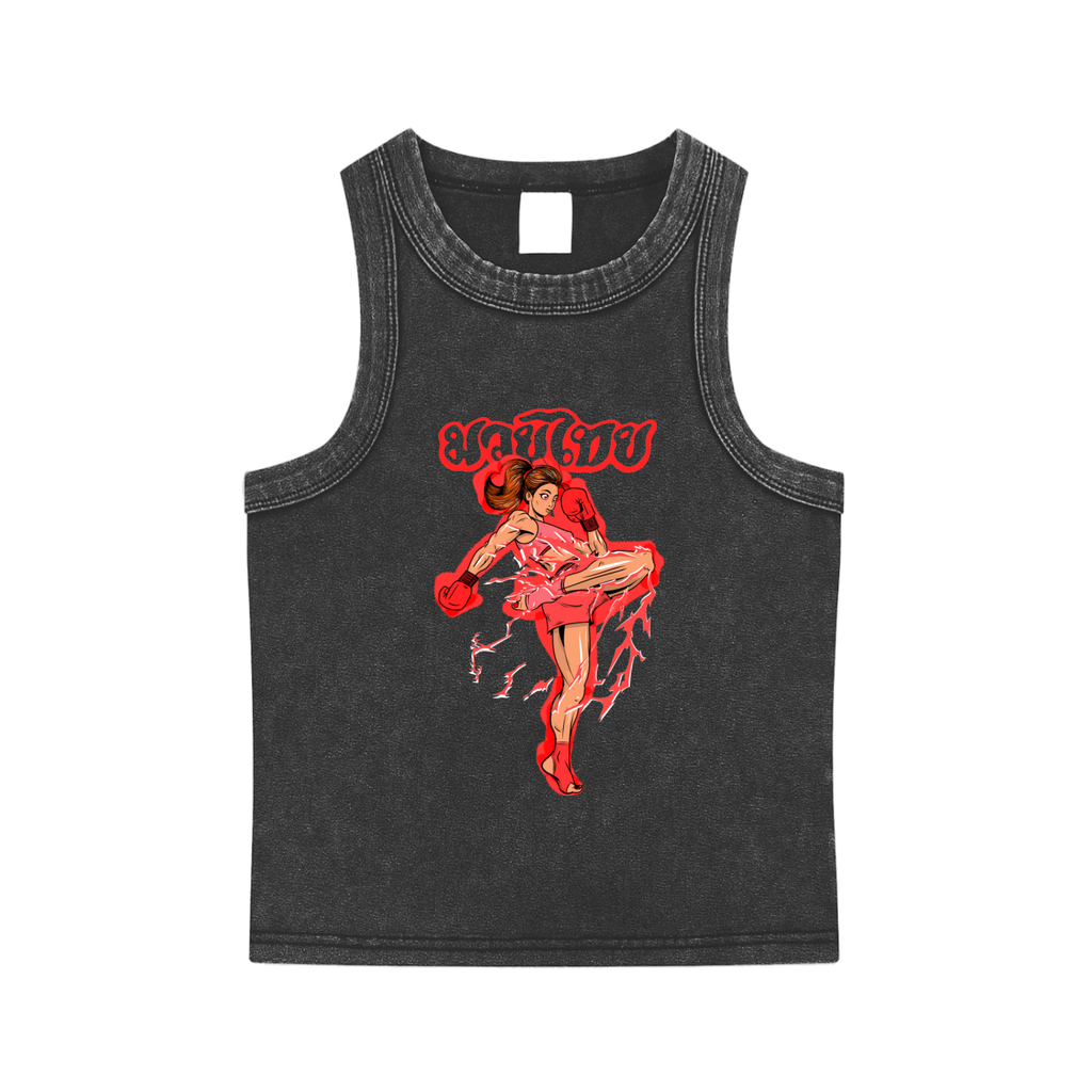 Blossom Snow Washed Tank Top