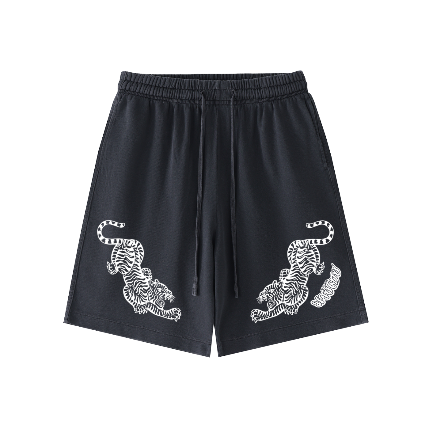 Twin Tigers Vintage Wash Cotton Shorts