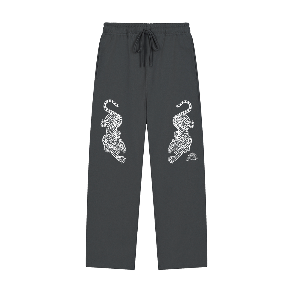 Twin Tigers Solid Color Straight-Leg Sweatpants
