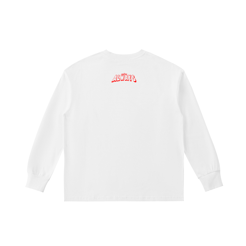 Kids' Quick-Dry Cotton Long-Sleeve Tee