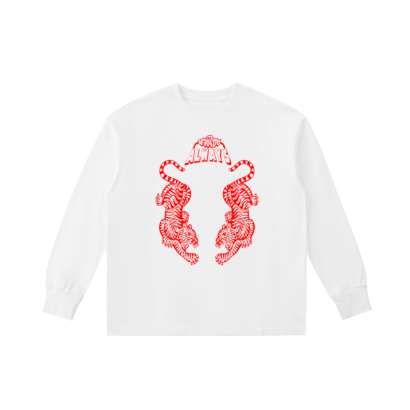 Kids' Quick-Dry Cotton Long-Sleeve Tee