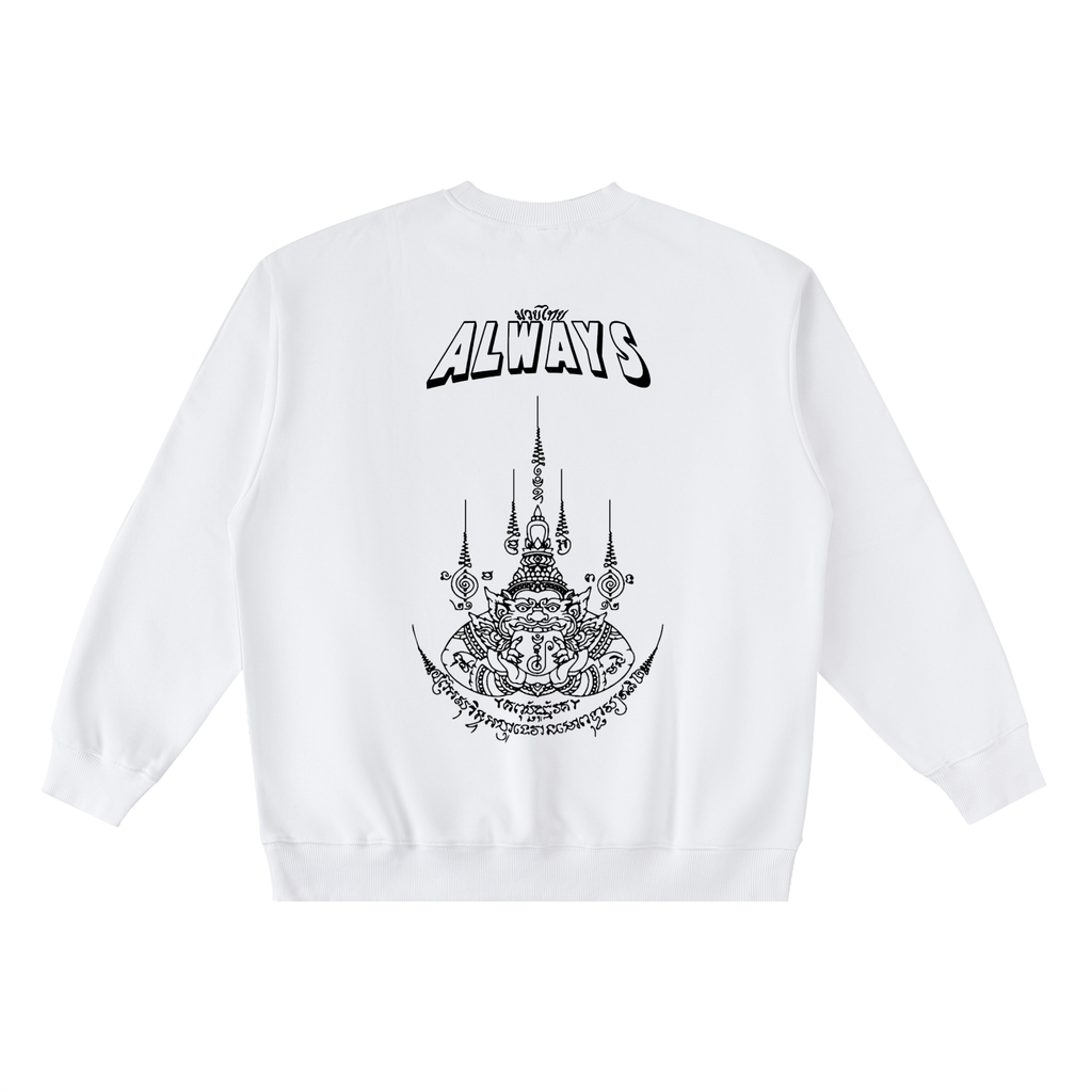 ABT Oversized Crewneck Taped Sweatshirt