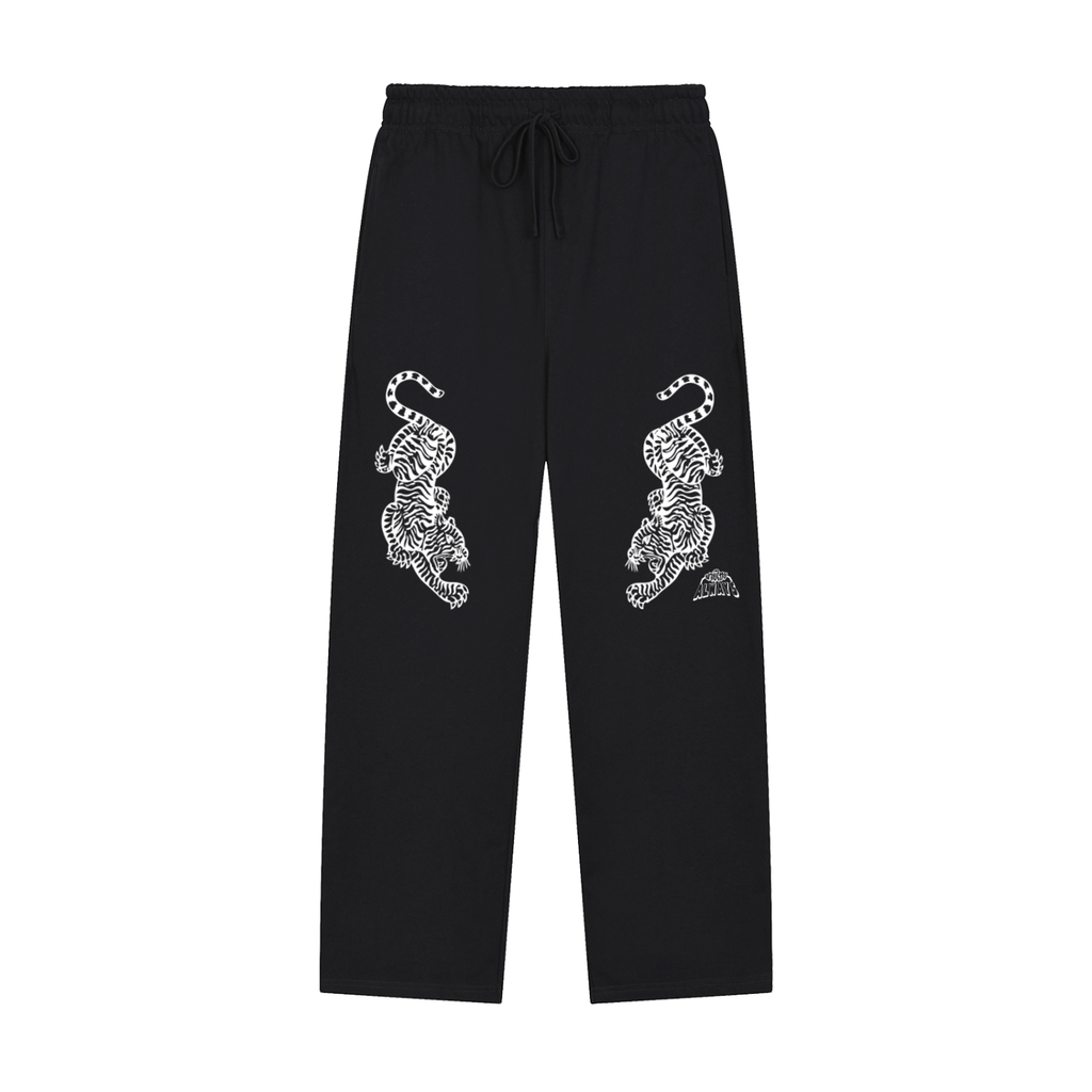 Twin Tigers Solid Color Straight-Leg Sweatpants