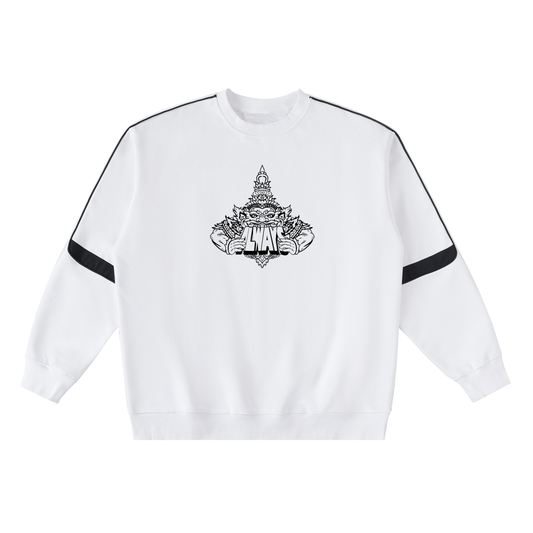 ABT Oversized Crewneck Taped Sweatshirt