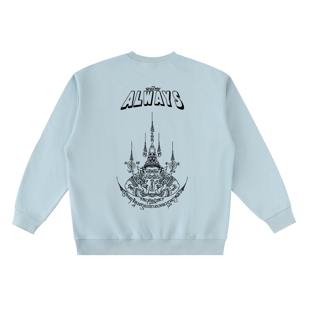 ABT Oversized Crewneck Taped Sweatshirt