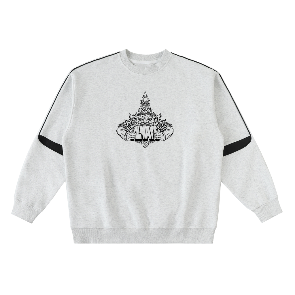 ABT Oversized Crewneck Taped Sweatshirt