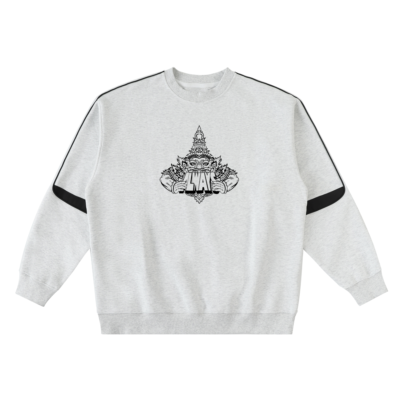 ABT Oversized Crewneck Taped Sweatshirt