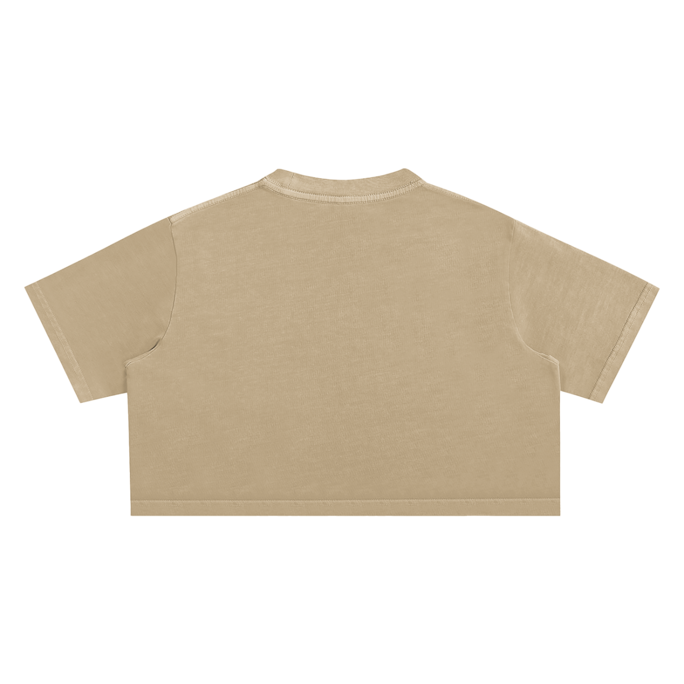 Mean Uppercut Snow Washed Crop Top