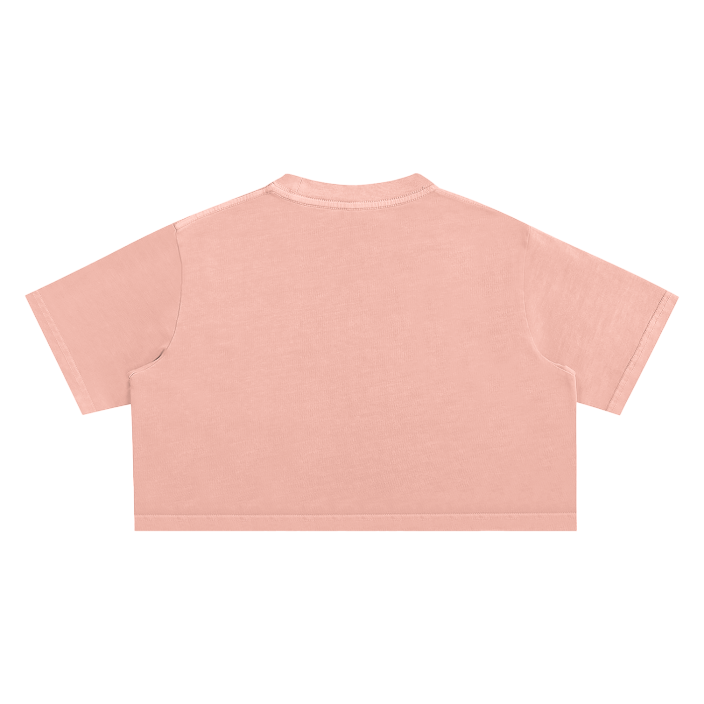 Mean Uppercut Snow Washed Crop Top