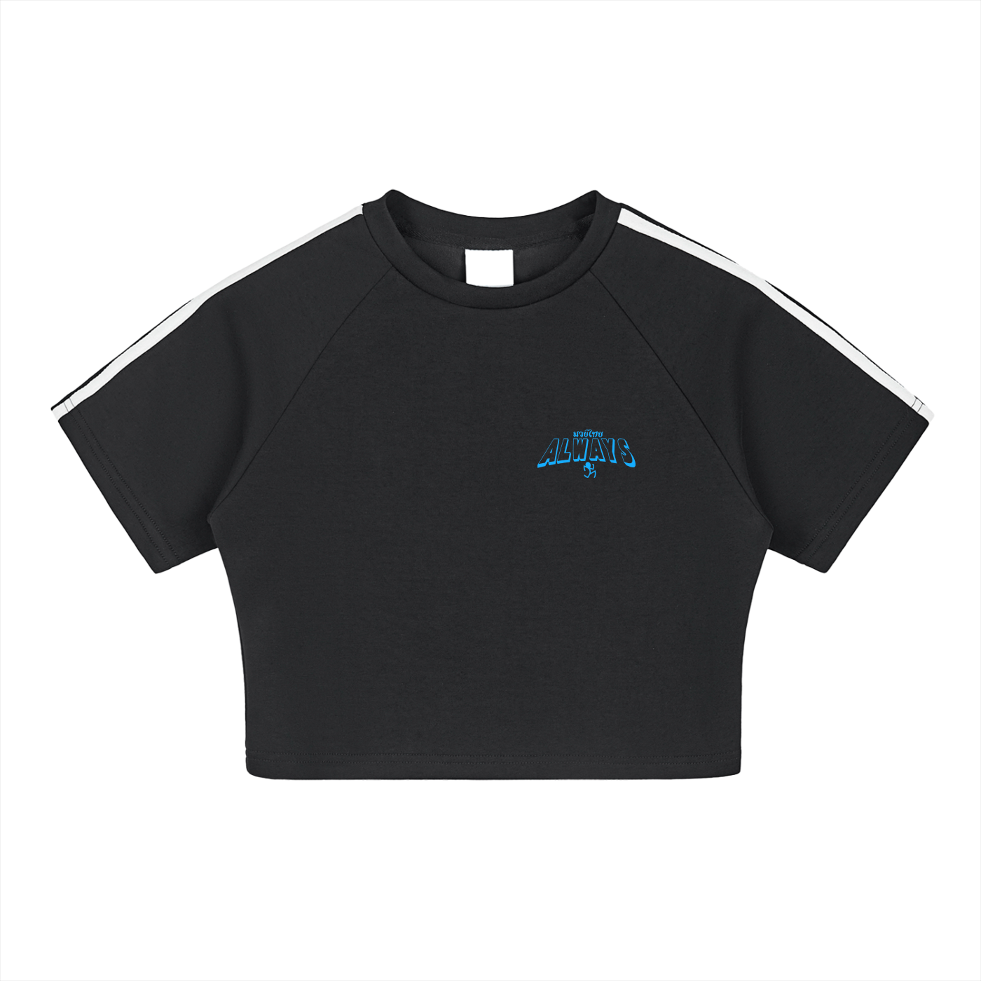 Bubbles Taped Cooling Performance Crop Top