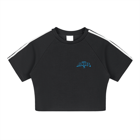 Bubbles Taped Cooling Performance Crop Top