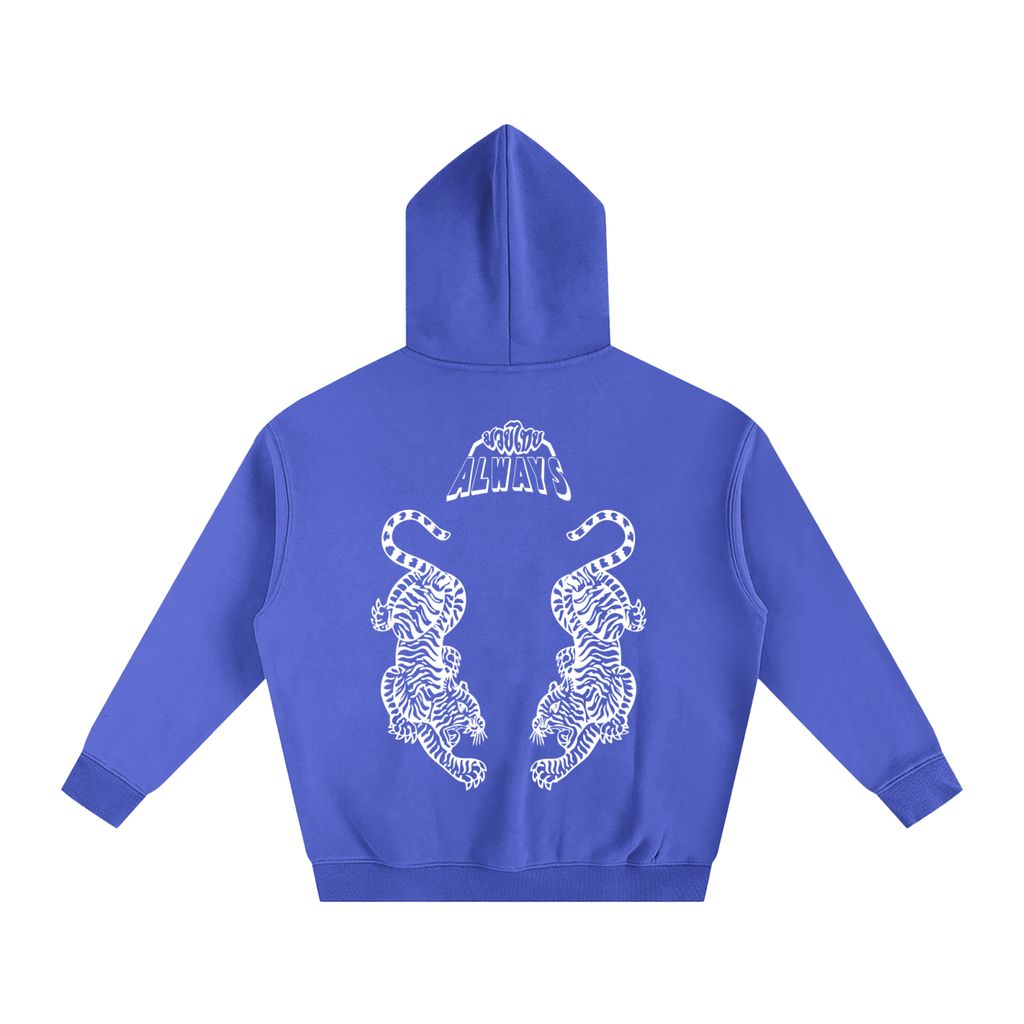 Twin Tigers Oversize Fleeced Hoodie