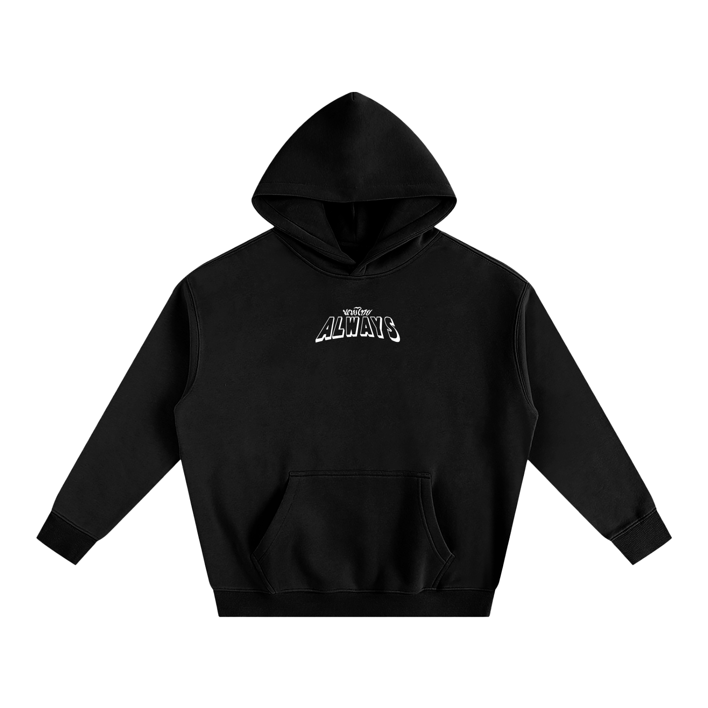 Twin Tigers Oversize Fleeced Hoodie