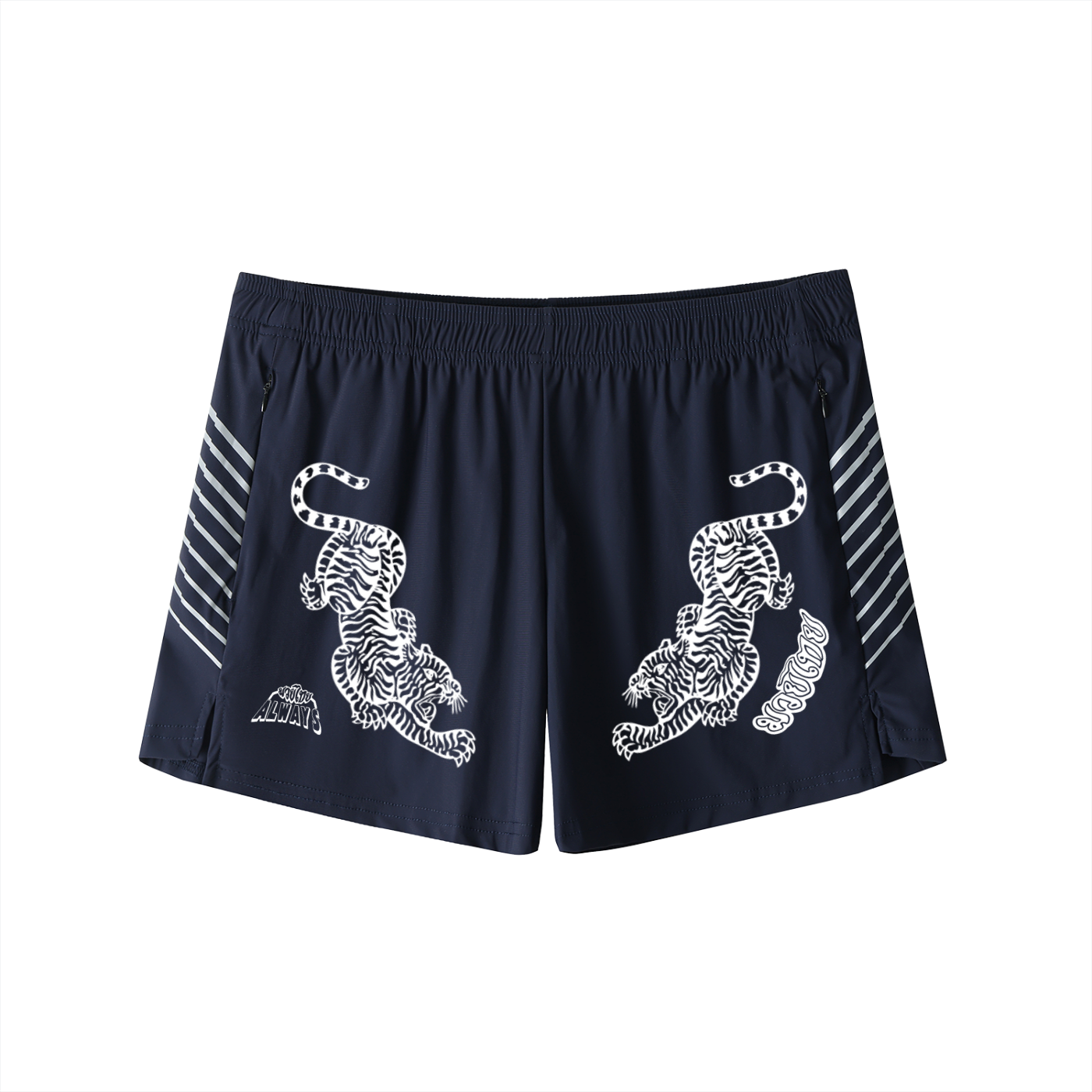Twin Tigers Men's Side-Stripe Performance Shorts