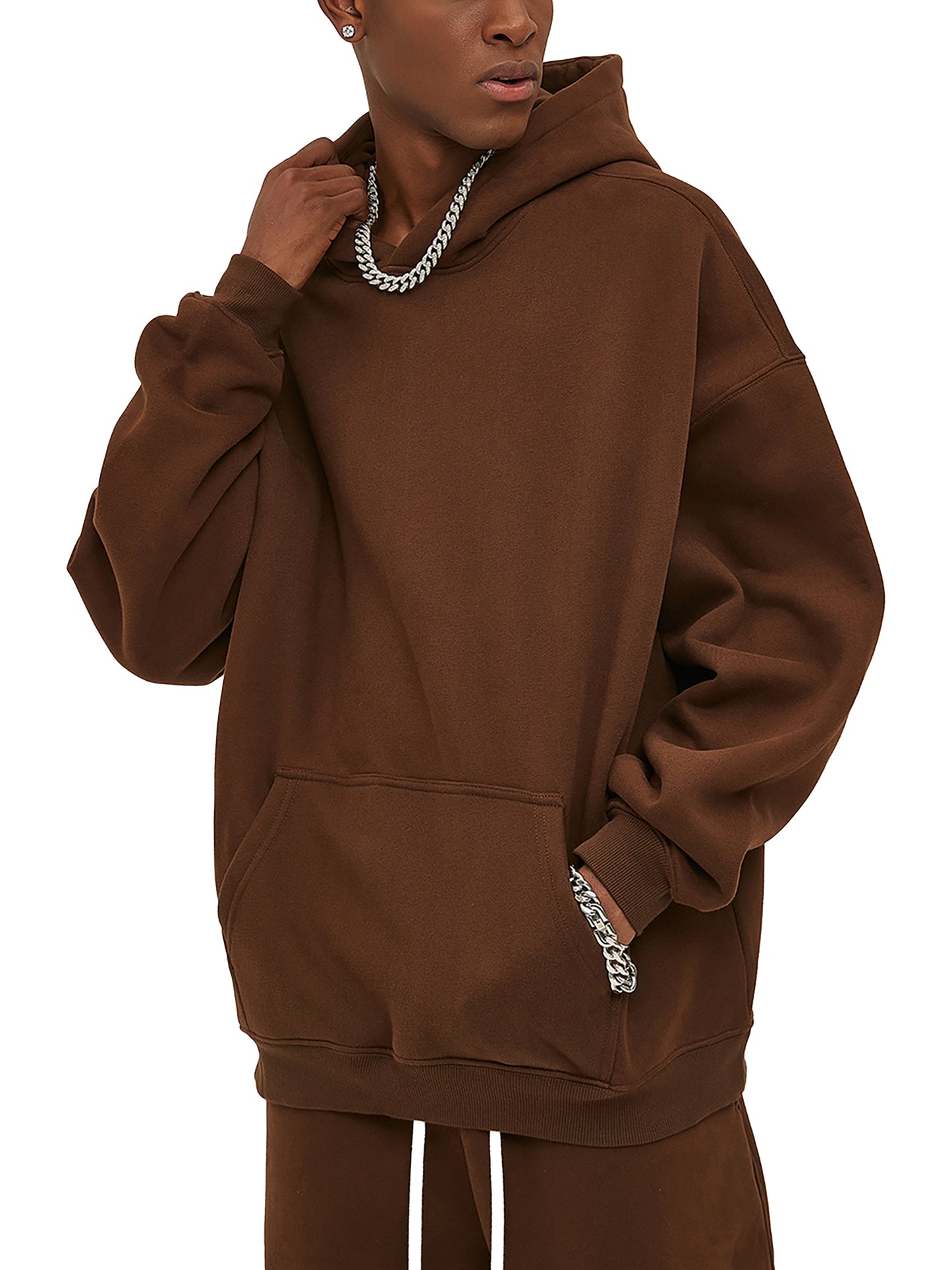 Twin Tigers Oversize Fleeced Hoodie