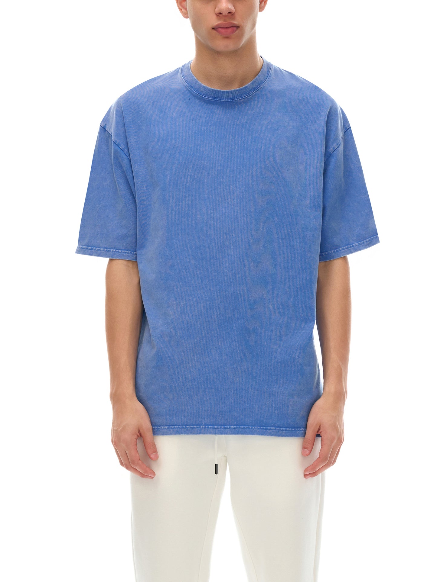 Always Twins Tigers Snow Washed Oversized Cotton T-Shirt
