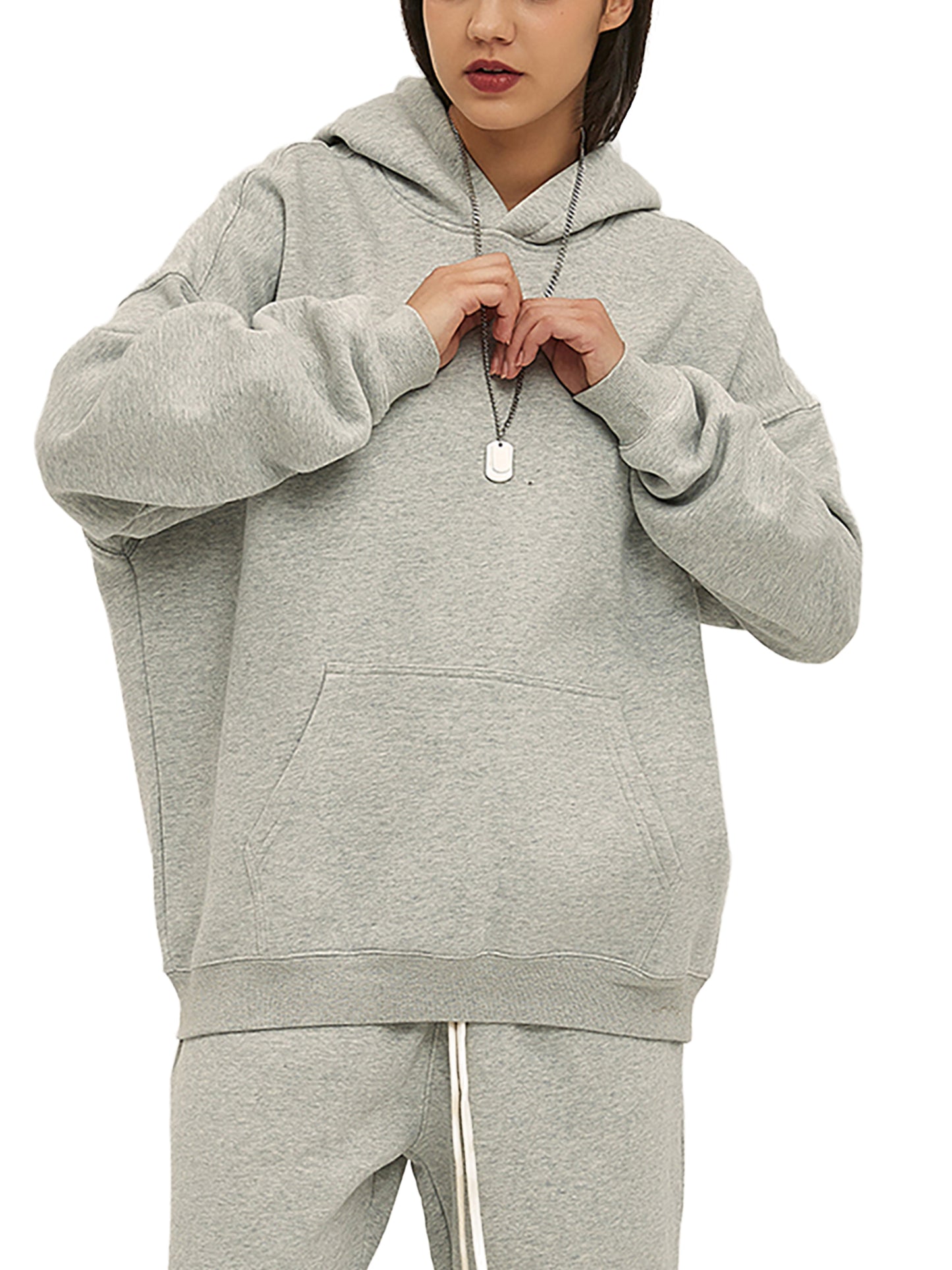 Twin Tigers Oversize Fleeced Hoodie